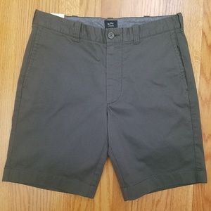 J Crew Mens Gramercy Shorts 9" 31W Dark Gray